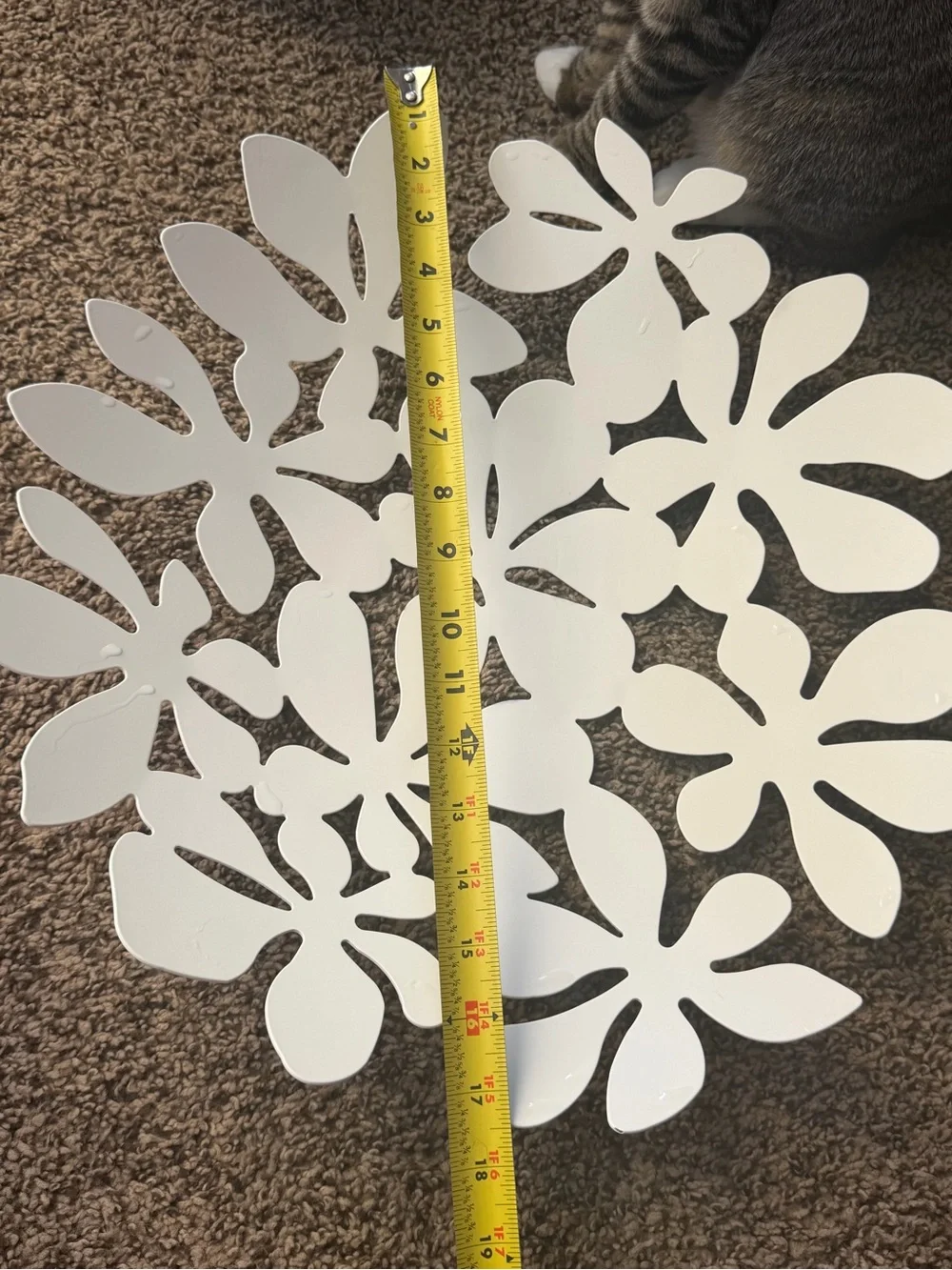 This white decorative bowl is from the IKEA Stockholm collection